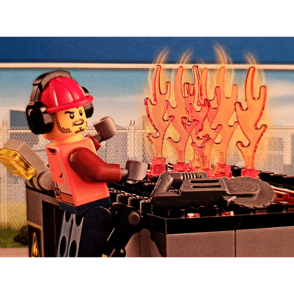 FIRE RESPONSE UNIT Lego City LEGO Set #60108 NEW Sealed RETIRED Unopened - Picture 10 of 15